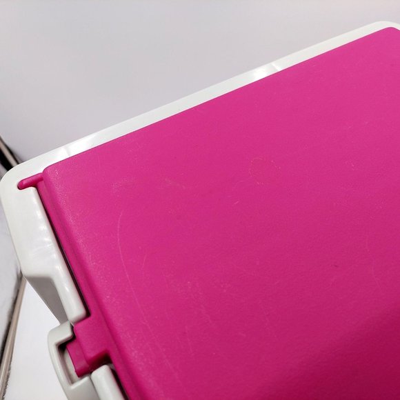 Coleman Ice World 2000 Cooler Vintage Pink Fuchsia - Picture 12 of 14